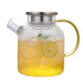 Eco-Friendly Minimalist Design Heat Resistant Large Capacity Explosion-proof Glass Kettle