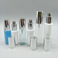 30ml 40ml 70ml PET Beauty Plastic Bottle Packaging for Serum Lotion Face Cream Shampoo Perfume Aluminum Sprayer Pump Customized