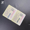 Custom Printing Silver Scratch off Label Packaging Label Silver square Scratch Sticker Gold and Silver Glitter Stickers