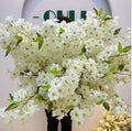 Q-4122 Top Level Artificial Cherry Blossom Branches for Home Wedding Decoration Cherry Branches
