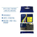 Compatible Standard Adhesive Label Tape Cartridge Brother TZe-231 TZe231 Tz231 Series Printer 12MM Multi Color Label Cassette