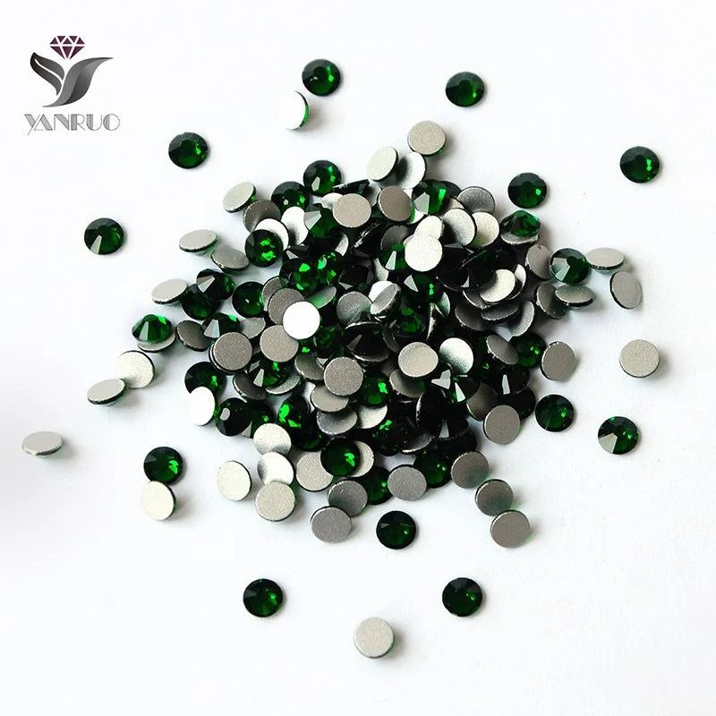 High Quality Lead Free Flatback Glass Rhinestones for Nail Art Crystals Rhinestones