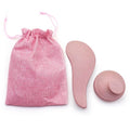 Private Logo Ionic Detangling Brush Set for Curly Hair Wheat Straw Shampoo Scalp Massager with Bag