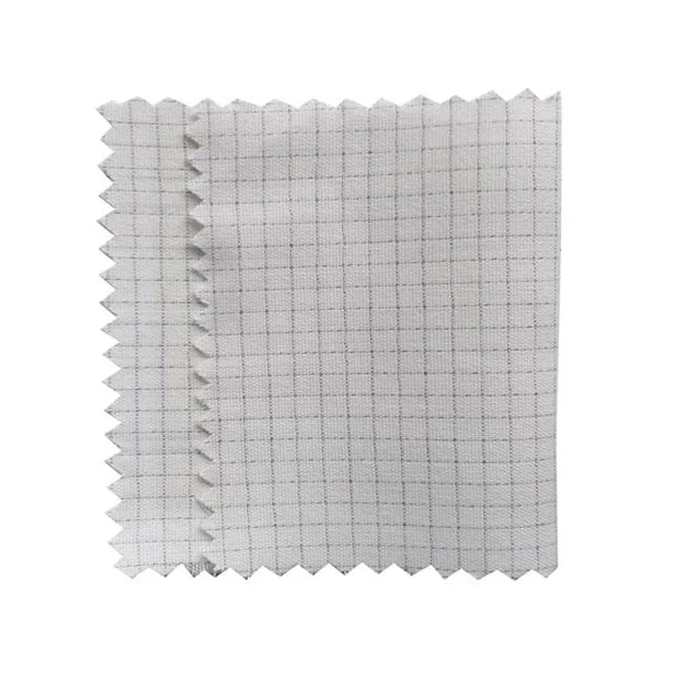 ALLESD Top Quality Comfortable Garment Cleanroom Fabric ESD Polycotton Fabric Antistatic Fabric ESD TC Fabric