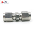 1/2 Type 3/4" Union Fittings Hydraulic Straight Union Pipe Fitting Stainless Steel Compression Tube Fitting Union