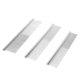 Professional Factory Durable Metal Dog Cat Flea Lice Comb Pet Grooming Steel Comb