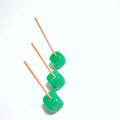 Huiying Gemstone Best Quality Green Aventurine Jade Gem Incense Holder
