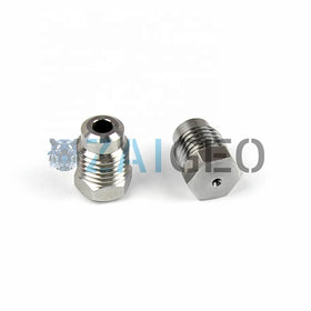 Waterjet Industrial Cleaning Nozzle Cleaning Machine Water Blasting Spray Thread 7/16 UHP Waterjetting Sapphire Insert Nozzle