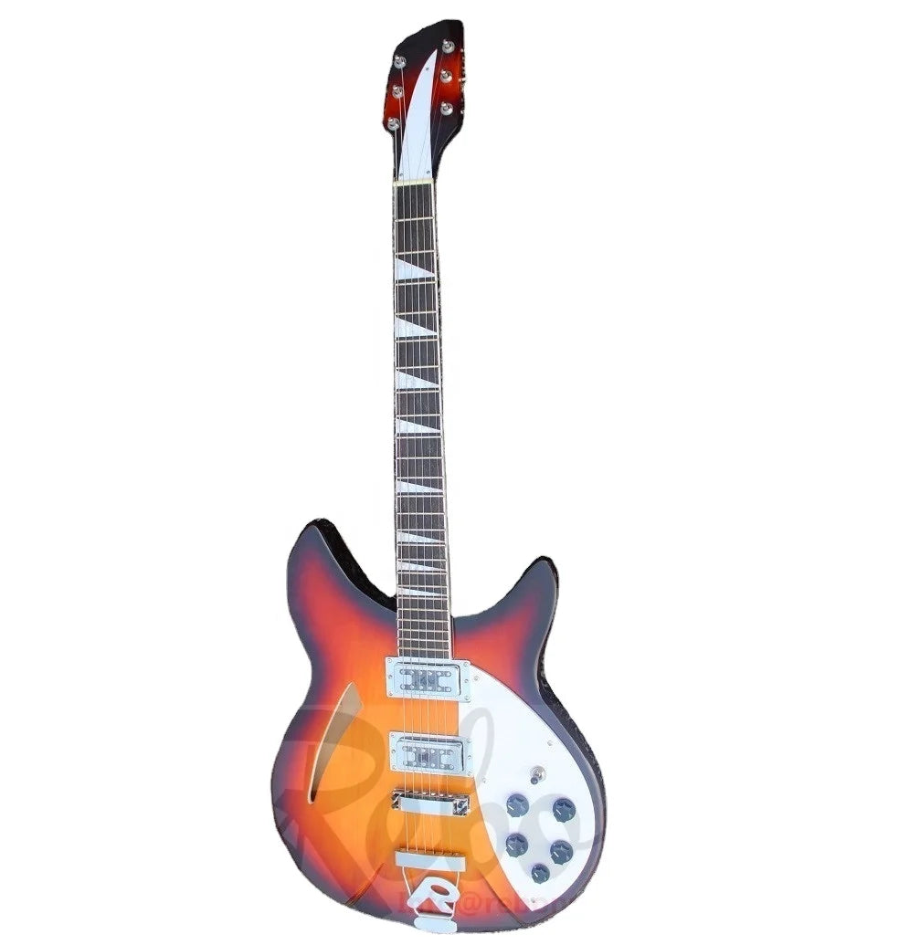 Weifang Rebon 6 String Ricken 360 Electric Guitar in Sunburst  Colour