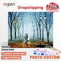 Orfon Modern Digital DIY Oil Painting Kit LY1550 Adult Paint by Numbers on Linen Canvas No Frame PORTRAIT Lover