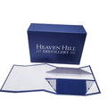 Custom Logo Printed Luxury Collapsible Gift Cardboard Boxes Book Style Scent with Magnetic Closure Ribbon UV Coating Handling