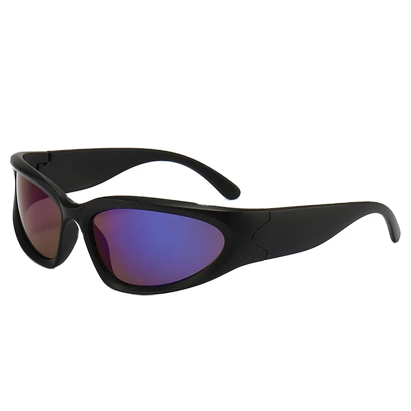 New Fashion Future Fashion Cool Sunglasses for Men and Women Cycling Sports Glasses Y2K Millennium Spice Girl Sunglasses 6202