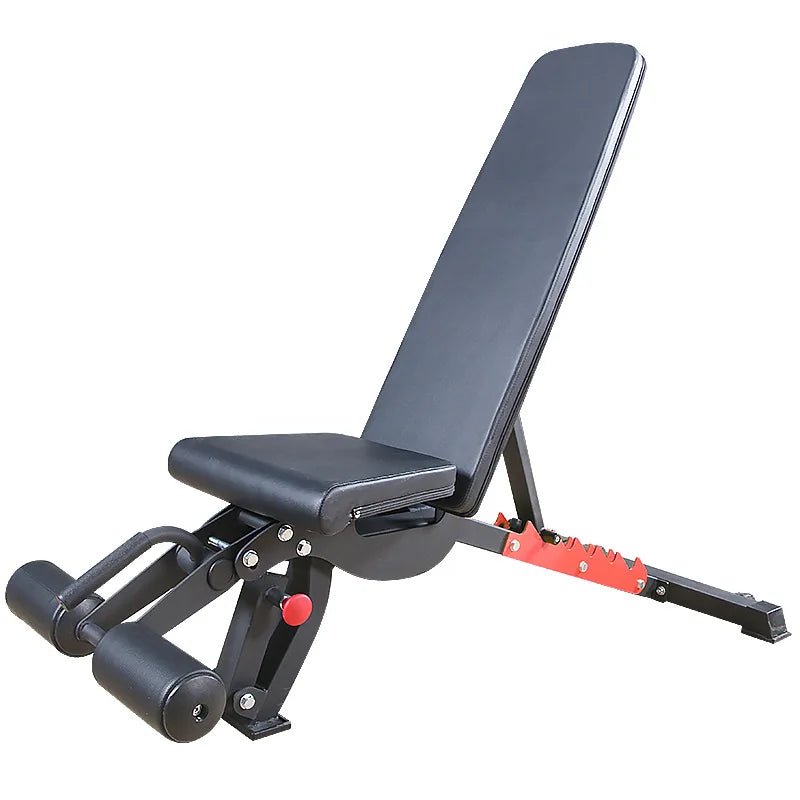 Factory Price Adjustable Weight Bench Home Gym Workout Decline Dumbbell Bench Foldable Metal Construction