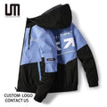 Liu Ming Cheap Wholesale Good Quality Fashion Men Outdoor Windbreaker Print Casual Zipper Hooded Jacket Coats
