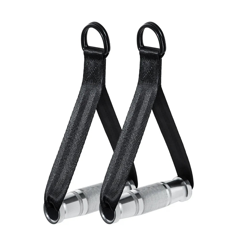 Wholesale Custom Logo Resistance Bands Exercise Hand Grips Fitness Accessories Pulley Gym Exercise Grip Handle