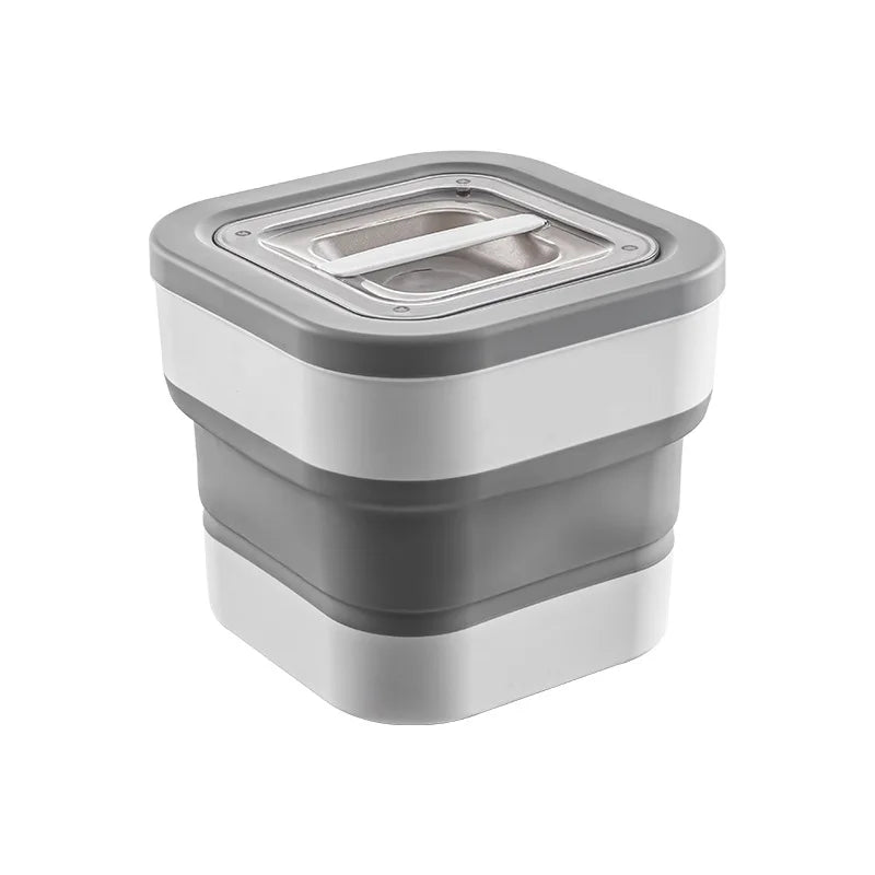 2024 Hot Selling 12L Large Capacity Simple Rice Box Folding  Bucket