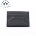 Luxury Custom Logo Genuine Leather No Closure Credit Card Holder Kpop Cardholder RFID Blocking Ultra Pro Card Sleeves