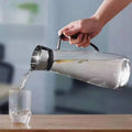 Glass Pitcher Water Jug Juice Carafe Summer Clear Sustainable Customized Logo Acceptable Daily Life