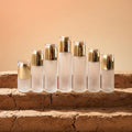 In Stock Fast Shiping20/30/40/50/60/80/100/120ml Empty Glass Bottle for Lotion Perfume Essence Skincare Packaging