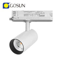 Anti-glare Track Light Flicker Free 15w Customizable Led Track Light Aluminum Adjustable Single Color Spotlight