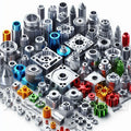 Customized Services for Complex Metal Parts Including Surface Treatment Oxidation Micromachining Expert Wire EDM Technology MegaBDM