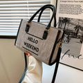 2023 New Fashion Women's Canvas Tote Bag Shoulder Messenger Bag by Supplier