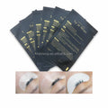 Factory Wholesale Eyelash Patch Eye Pads Private Label OEM Custom LOGO Hydrogel Eye Patches for Lash Extensions Very Sticky