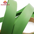 Green Custom Matte Smooth Surface 25mm Eco-friendly Waterproof Stink-proof Easy to Clean TPU Coated Webbing for Bags