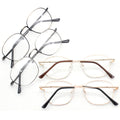 Custom logo Fashion Retro Bridge Metal Eyeglasses Frame Ready to Ship 2021 Factory Wholesale Optical Frame