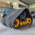 Customizable Multifunctional Farm Tractor Harvester Machines Construction Machinery Parts Triangle Crawler Rubber Steel Track