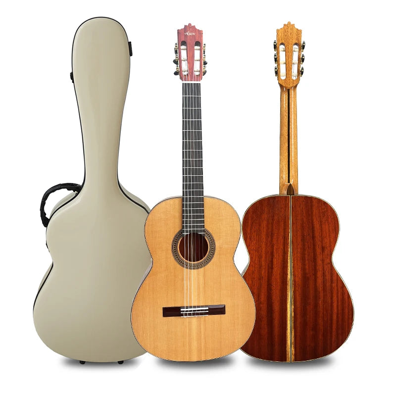 Aiersi  Professional All Solid Padauk  Body Spanish Hand Made Classical Guitars