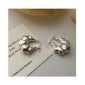 New Design Big Chunky 925 Sterling Silver Empty Inside Women Ear Hoop Earrings Gifts