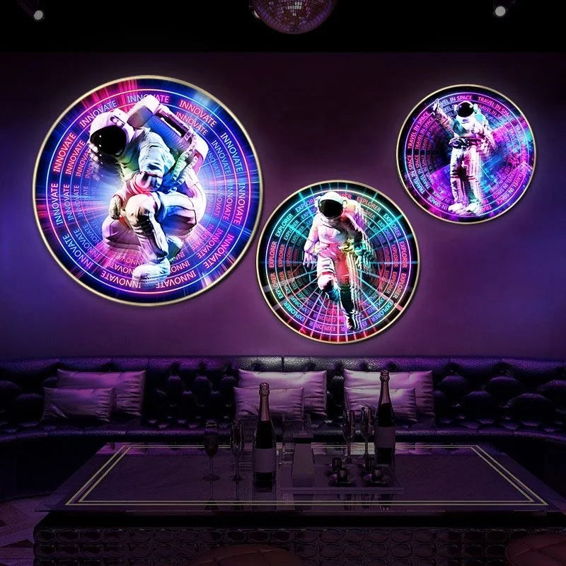 Winbo Custom Neon With Mirror 3D Magic Multicolor Thousand Layer  Infinite Mirror Luminous Letters Led Neon Sign