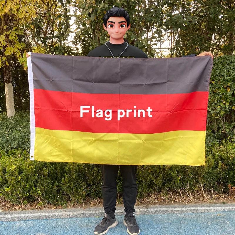China Factory Wind Sock Custom Any Size Manufacturer Outdoor Printed Flag Cheap All National Flags German Flag