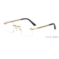 High Quality Titanium Rimless Frames Spectacles Optical Eye Glass Glasses for Men and Woman