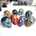 1kg Per Piece Donghai Natural Quartz Crystal Carved Crystal Skulls Healing Stones Crystal Skulls