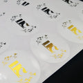 Custom Sticker Printing Vinyl Glossy UV Spot Logo Vinyl Sticker Print Label