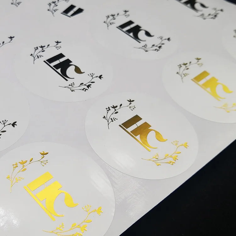 Custom Sticker Printing Vinyl Glossy UV Spot Logo Vinyl Sticker Print Label