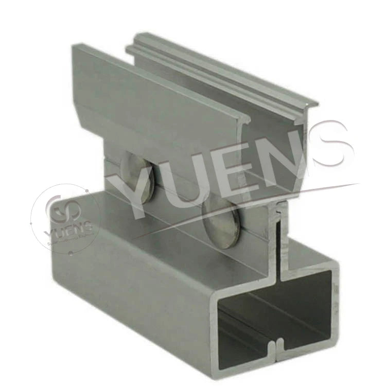 Yuens OEM Railess Aluminum Roof Solar Panel Pv Racking Short Mini Rail Fixator Base Fast Install Clamp Clip Mounting System