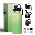 Customized Double Wall Stainless Steel Vacuum Insulated Flask Sports Water Bottle With Handle Lid
