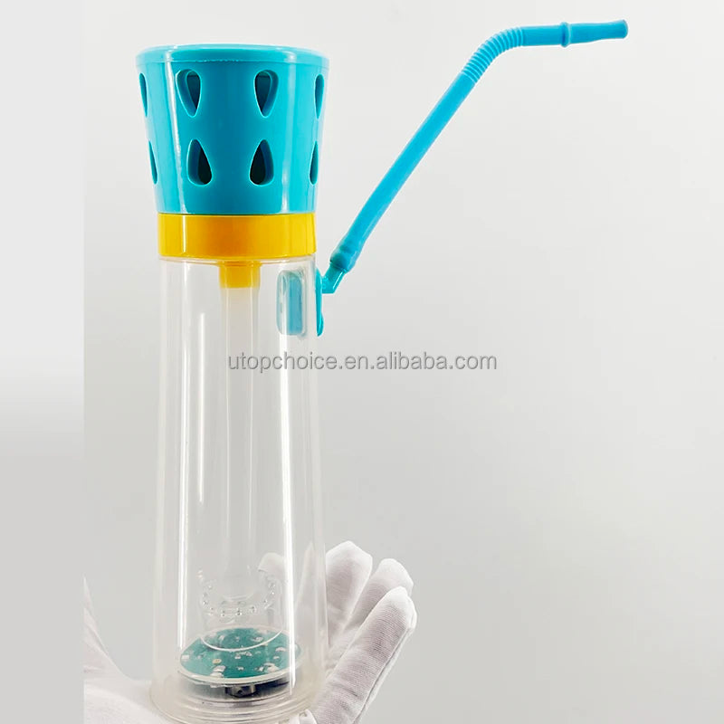 2023 WholesaleTravel Huka Chicha Wookah Shisha Car Hookah Cup Straw Sheesha Portable Hookah with Shine Led Light Hukka Shisha