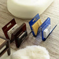 Modern Portable Acrylic Book Stand Creative Home Furniture with Plastic Decorative Desk Shelves for Living Room or Bedroom