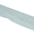 Factory Wholesale 2*4mm White Jade Abacus Beads Rondelle Spacer with Gemstones