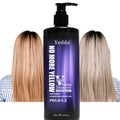 Self-owned Brand Non-yellow Hair purple Shampoo Removes Yellow Tones Moisturizes and Repairs Hair Color