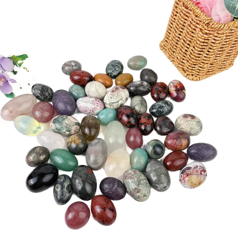Mixed Quartz Gemstones Tumbled Stone Healing Reiki Crystal for Home Decoration MegaBDM