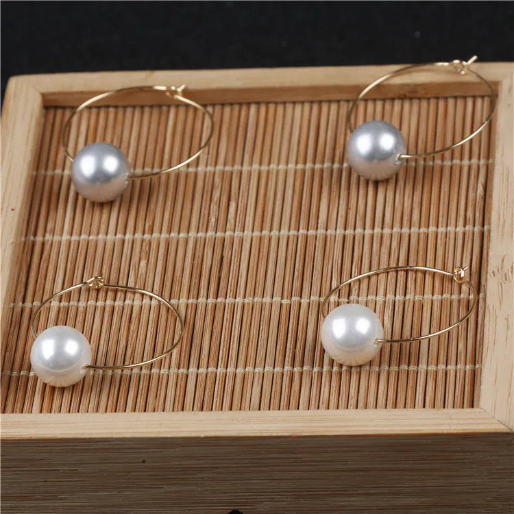 Fashion Handmade Big Shell Pearl Earring Trend 2025 for Women