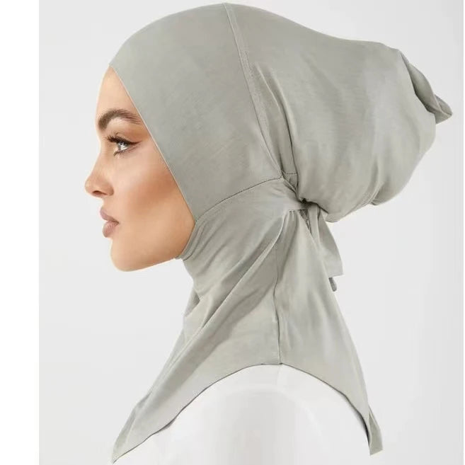 Bamboo Jersey Undercap Custom Classic Ethnic Spring Modal Inner Cap Breathable Stylish Stretchy for Women Muslim Department Name