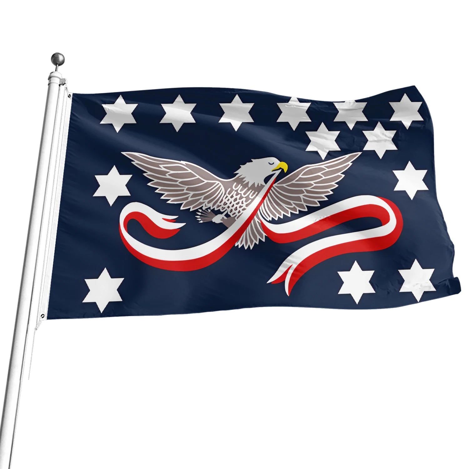 Promotional Product Direct Sale 3x5ft 100%polyester Outdoor Decorative Custom Whiskey Rebellion Flag