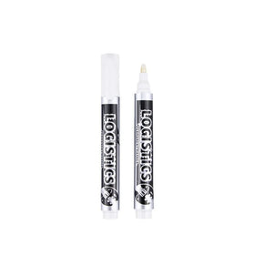 New Latest White Ink Permanent Water-based Waterproof Double Head 6mm Non-Erasable Marker Pen for Paper