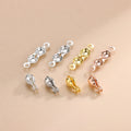 Hot Selling 925 Sterling Silver Buckle Bracelet Necklace  Accessories Connector End Clasp DIY Jewelry Making Clasp